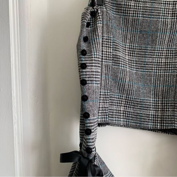 STORETS GRAY TWEED TOP - Picture 7 of 12